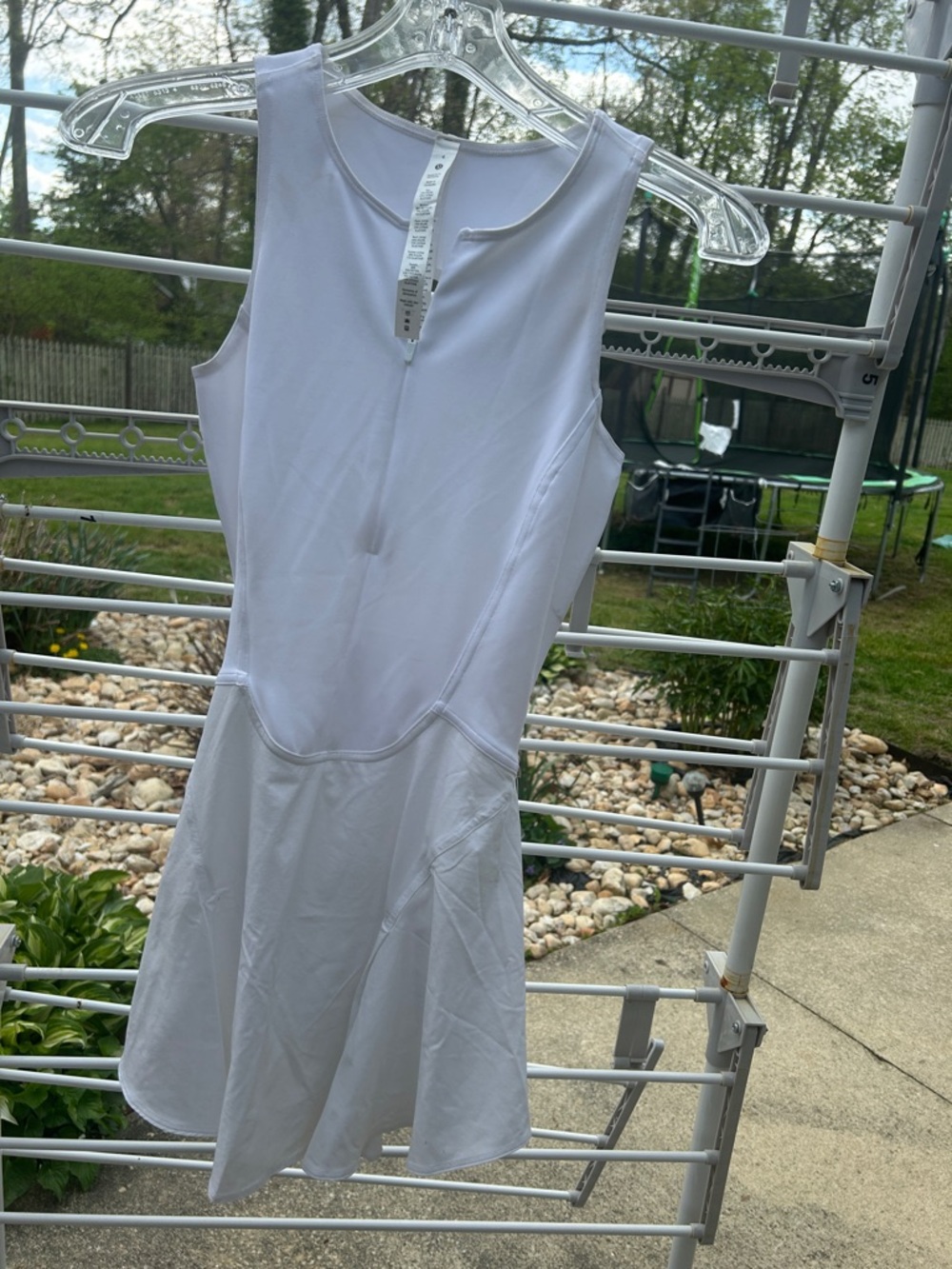 lululemon athletica White Sleeveless Sport Dress